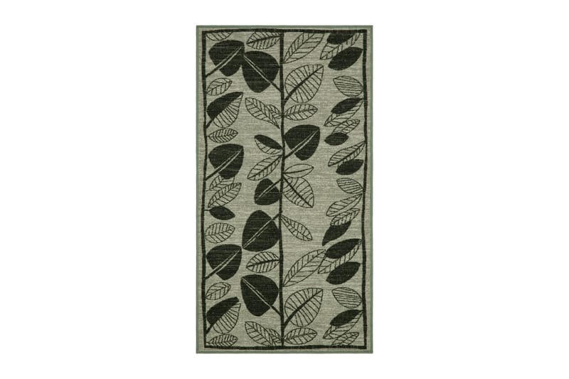Löv Flatvävd Matta 80x150 cm - Grön - Textilier & mattor - Mattor - Flatvävda mattor