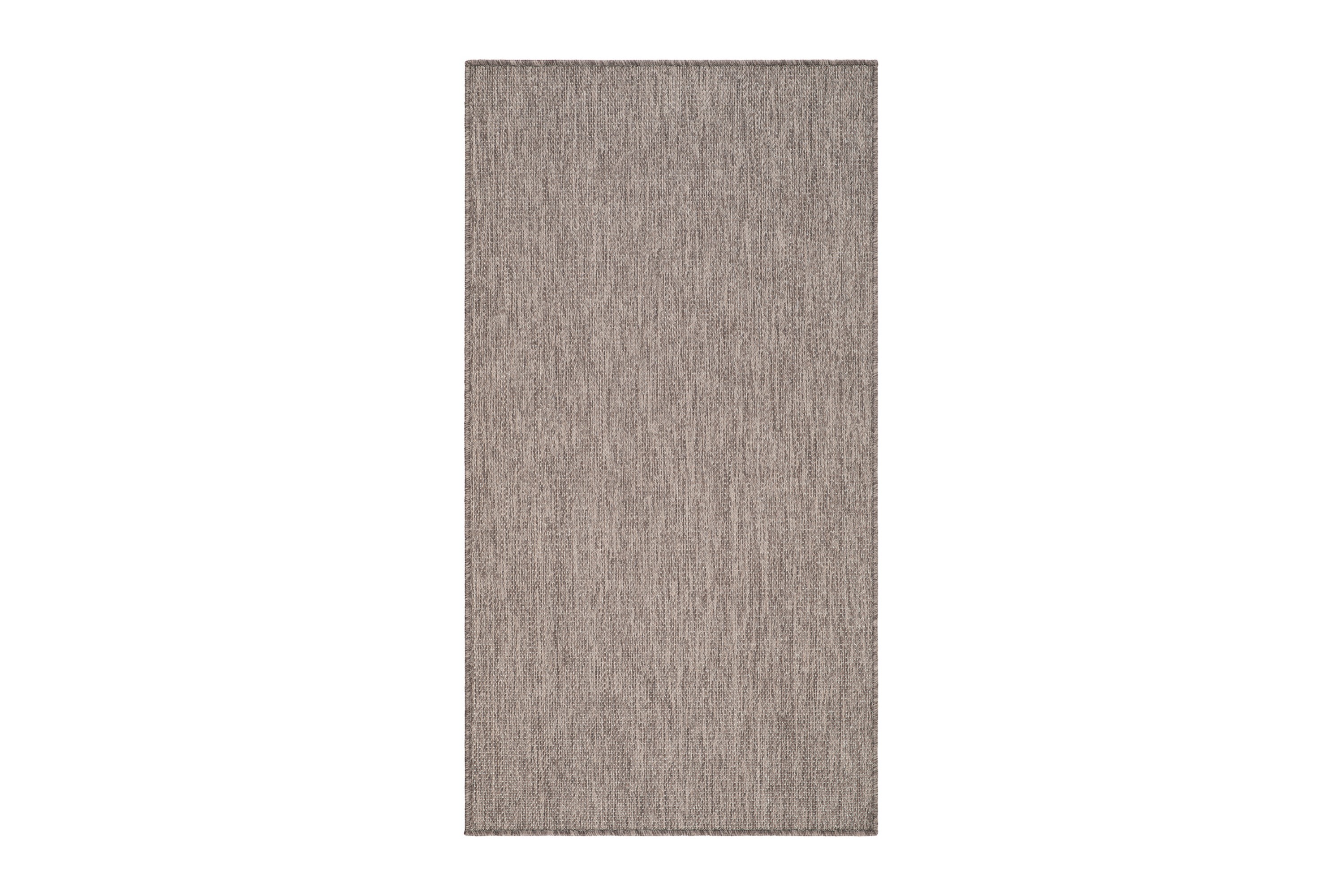 madrid flatvävd matta 80x240 cm - linne