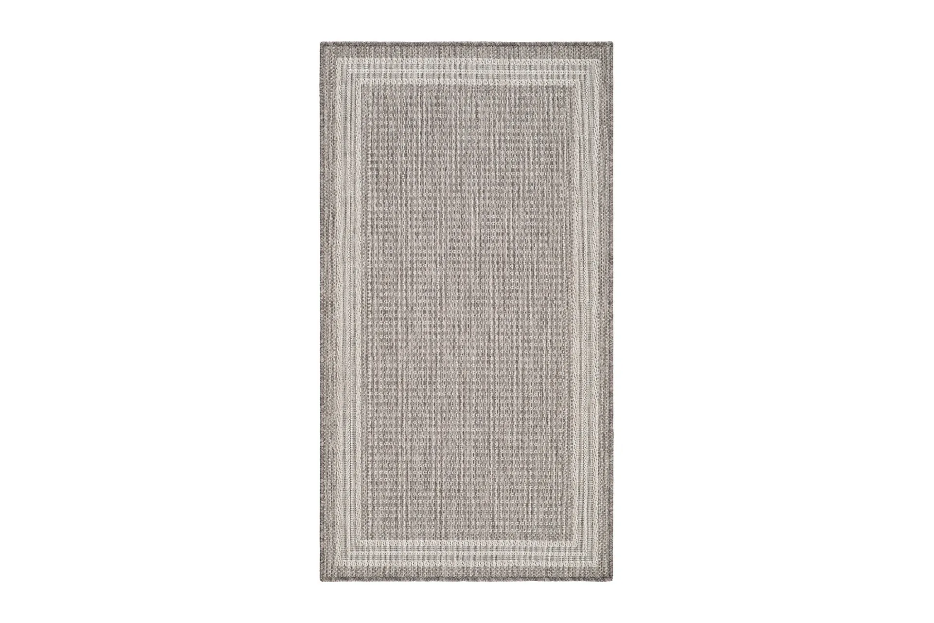 madrid flatvävd matta 80x240 cm - linne