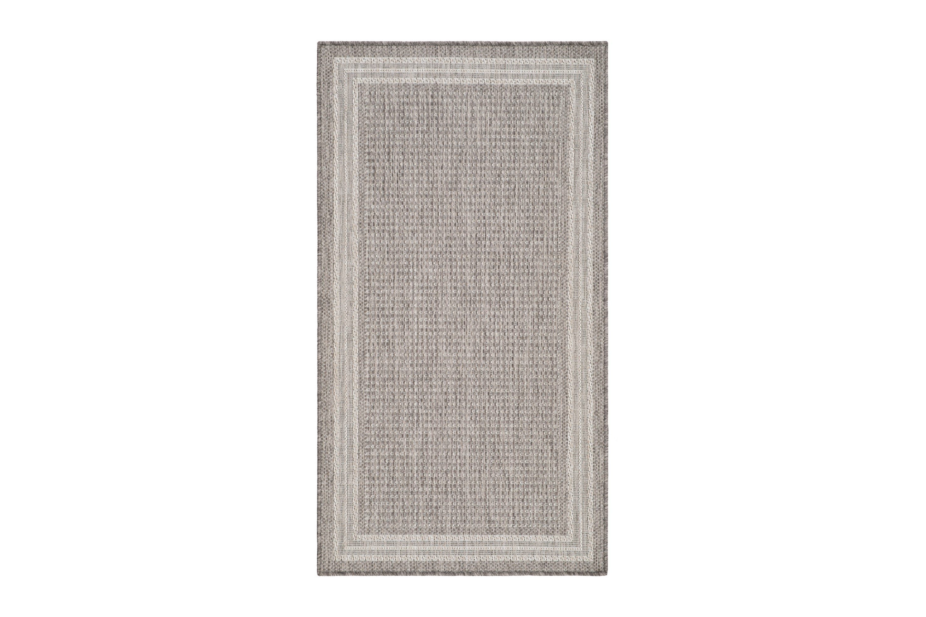 madrid flatvävd matta 80x340 cm - linne