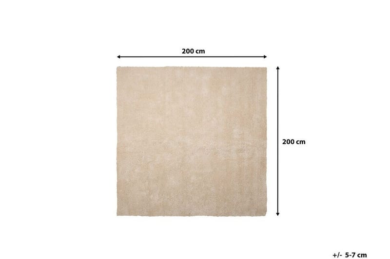 Hummerbeck Matta 200x200 cm - Beige - Textilier & mattor - Mattor