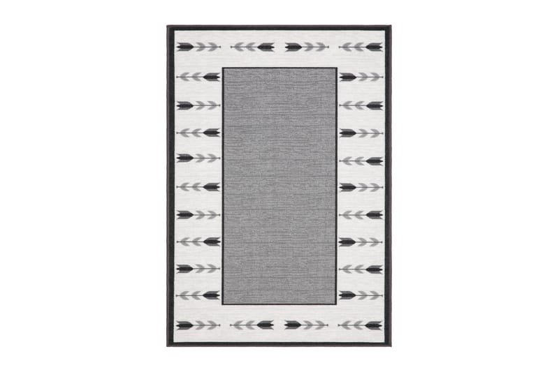 Tulpan Flatvävd Matta 160x230 cm - Grå - Textilier & mattor - Mattor - Flatvävda mattor