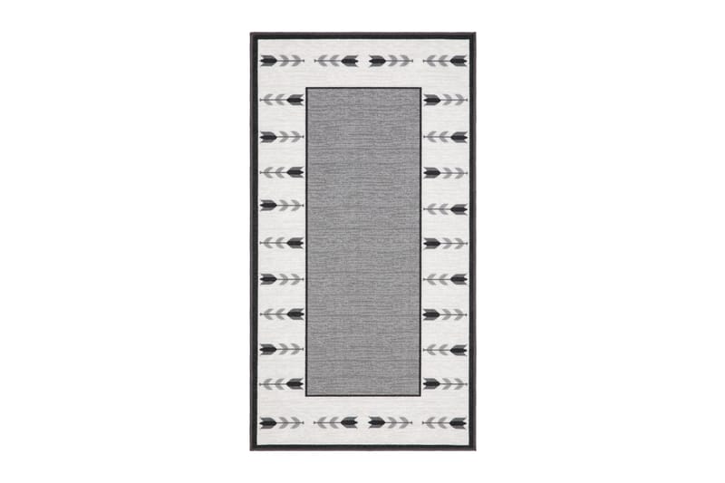 Tulpan Flatvävd Matta 57x200 cm - Grå - Textilier & mattor - Mattor - Flatvävda mattor
