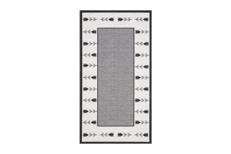 Tulpan Flatvävd Matta 57x200 cm, Grå