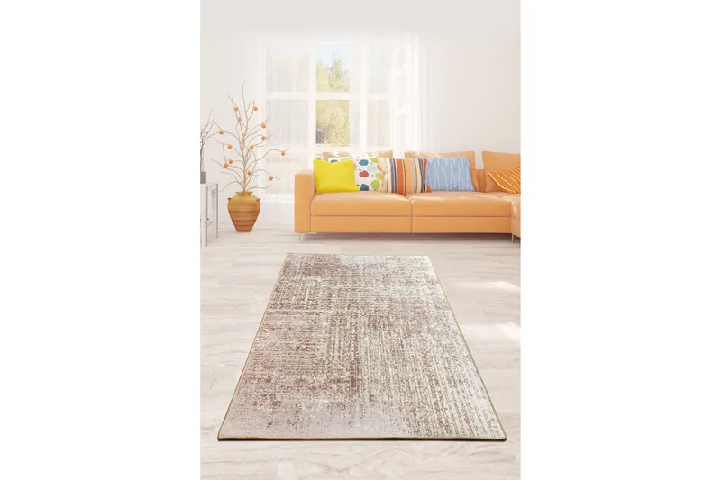 Imanje Matta 160x230 cm - Beige/Sammet - Textilier & mattor - Mattor