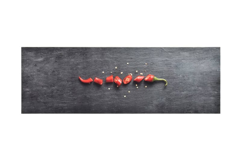 Köksmatta maskintvättbar peppar 45x150 cm - Textilier & mattor - Mattor - Flatvävda mattor