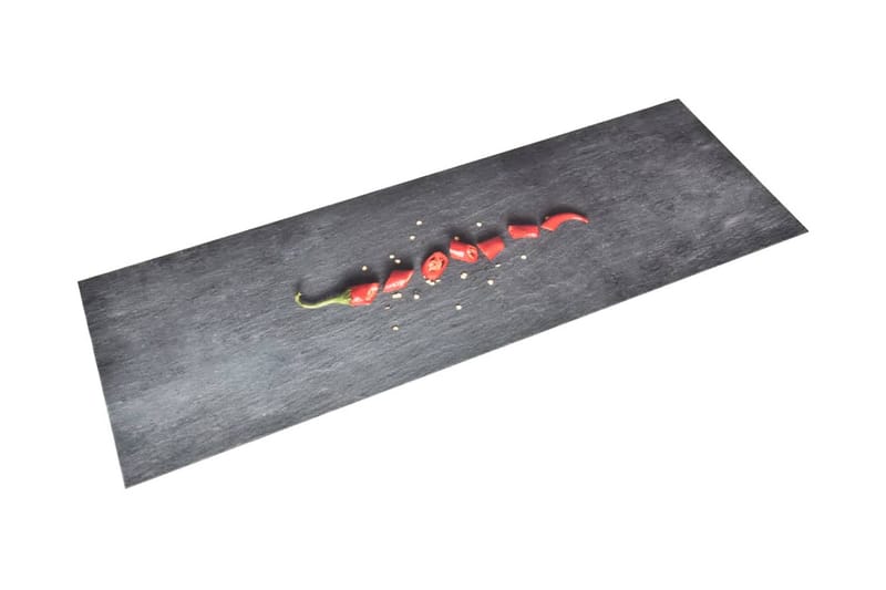 Köksmatta maskintvättbar peppar 45x150 cm - Flatvävda mattor