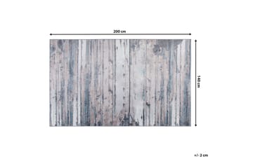 Leonhard Matta 140x200 cm - Grå - Textilier & mattor - Mattor - Modern matta - Wiltonmattor