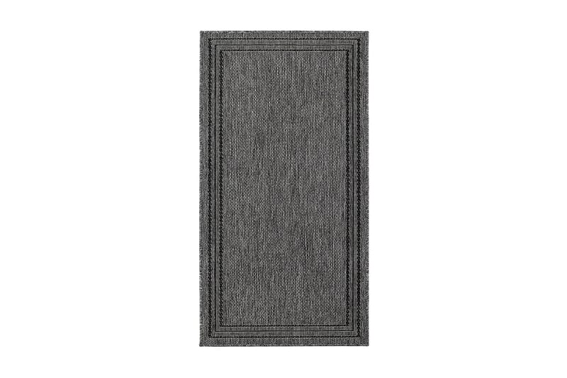 Madrid Frame Matta 80x240 cm Flatvävd, Antracit