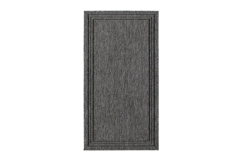 Madrid Frame Matta 80x340 cm Flatvävd, Antracit