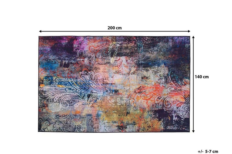 Mardin Matta 140|200 - Flerfärgad - Textilier & mattor - Mattor