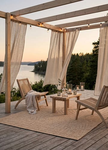 Maskinvävd Matta Capri Zen 240x340 cm - jute - Textilier & mattor - Mattor - Små mattor