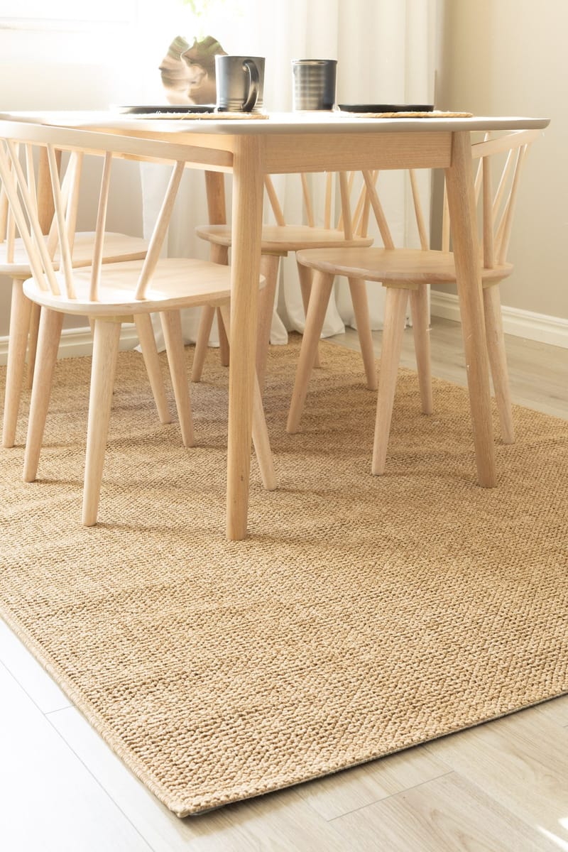 Maskinvävd Matta Capri Plain 160x230 cm - jute - Textilier & mattor - Mattor - Små mattor