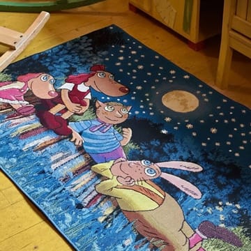 Matta Relvi 120x180 cm - blå - Barn & bebis - Barntextilier - Barnmattor