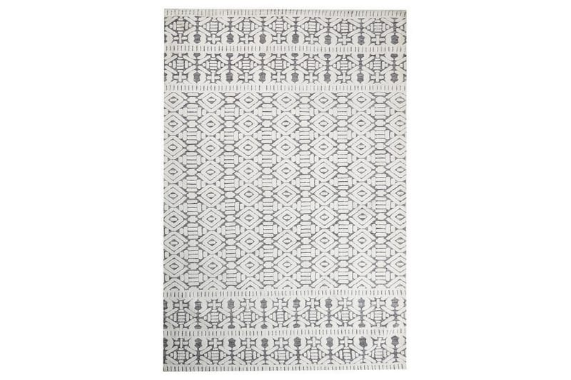 Matta Sibi, Vit, Grå, 200x300 cm