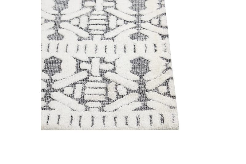 Matta Sibi - Vit, Grå, 300x400 cm - Textilier & mattor - Mattor - Flatvävda mattor