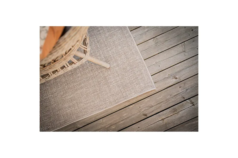 Mattor Hillerstorp Belle utematta 240x340 cm Grå - Grå - Textilier & mattor - Mattor - Utomhusmattor