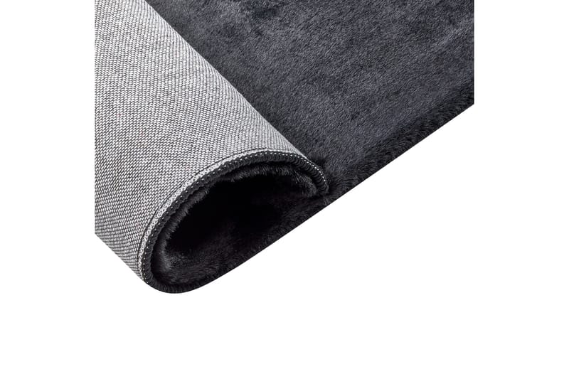 Mirpur Skinnmatta 80x150 cm - Svart - Textilier & mattor - Mattor - Modern matta - Wiltonmattor