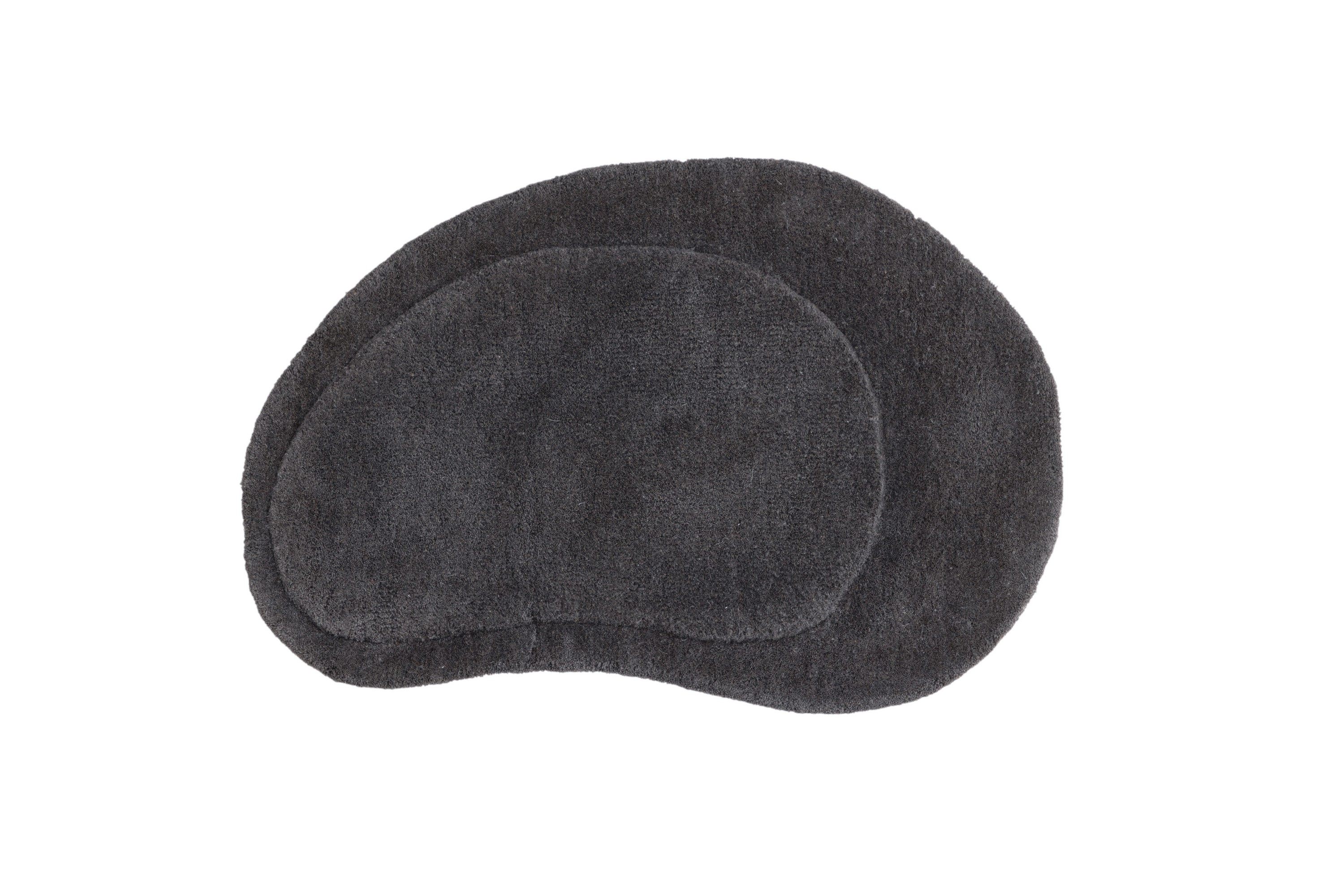 sten ullmatta 50x75 - mörkgrå