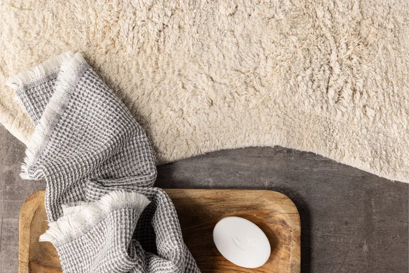 Elvis Badrumsmatta 60x85 - Vit - Textilier & mattor - Mattor - Badrumsmattor