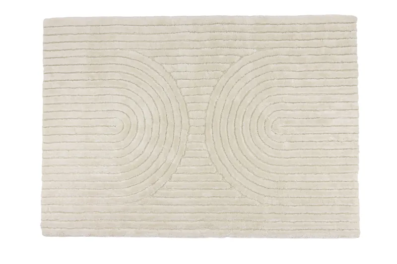 Niklas Ryamatta 200x290 cm - Vit - Textilier & mattor - Mattor - Modern matta - Ryamattor