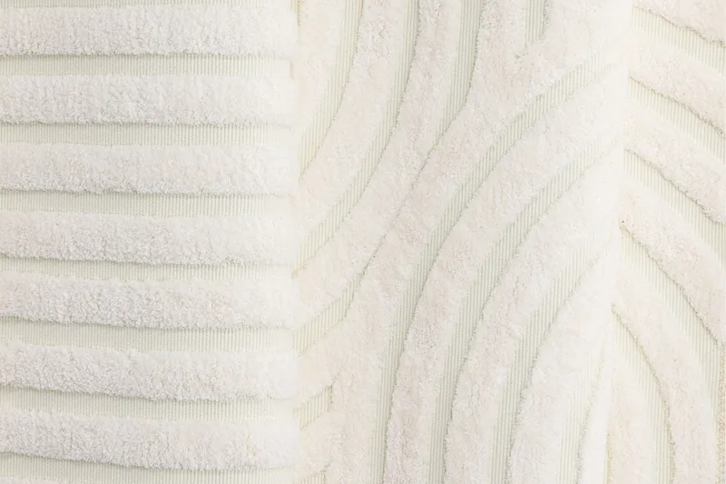 Nikita Ryamatta 160x230 cm - Vit - Textilier & mattor - Mattor - Modern matta - Ryamattor