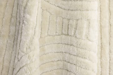 Niklas Polyester - 200*200- -Round-White - Textilier & mattor - Mattor - Modern matta - Ryamattor