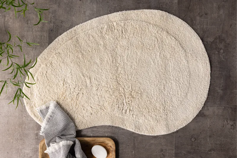 Elvis Badrumsmatta 60x85 - Vit - Textilier & mattor - Mattor - Badrumsmattor