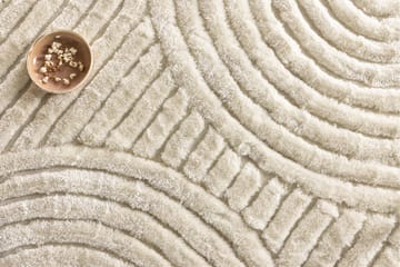 Niklas Polyester - 200*200- -Round-White - Textilier & mattor - Mattor - Modern matta - Ryamattor