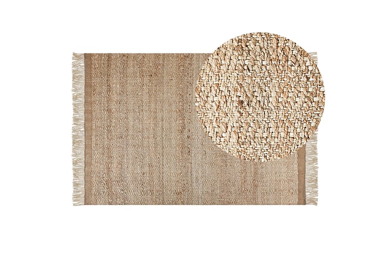 Abana Jutematta 140x200 cm - Beige - Textilier & mattor - Mattor - Modern matta - Jutemattor & sisalmattor