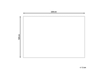 Afis Bomullsmatta 160x230 cm - Beige - Textilier & mattor - Mattor - Modern matta - Bomullsmattor