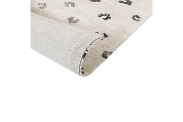 Afis Bomullsmatta 80x150 cm - Beige - Textilier & mattor - Mattor - Modern matta - Bomullsmattor