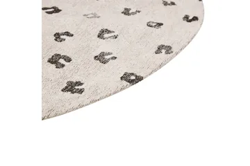 Afis Ryamatta 140 cm Rund - Beige - Textilier & mattor - Mattor - Modern matta - Bomullsmattor