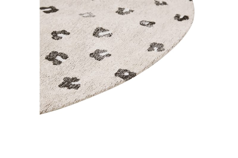 Afis Ryamatta 140 cm Rund - Beige - Textilier & mattor - Mattor - Modern matta - Ryamattor
