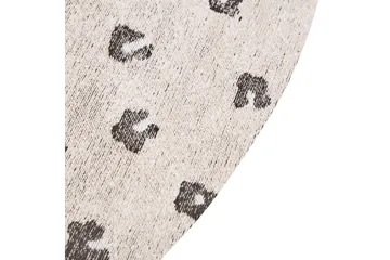 Afis Ryamatta 140 cm Rund - Beige - Textilier & mattor - Mattor - Modern matta - Bomullsmattor
