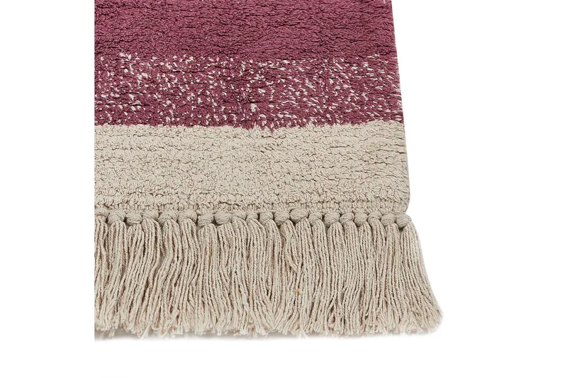 Afsar Bomullsmatta 140x200 cm - Beige - Textilier & mattor - Mattor - Modern matta - Bomullsmattor