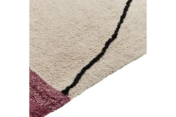 Afsar Bomullsmatta 140x200 cm - Beige - Textilier & mattor - Mattor - Modern matta - Bomullsmattor