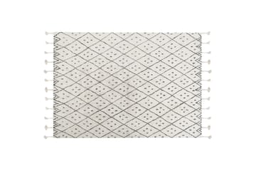 Agadir Bomullsmatta 140x200 cm Svart/Vit - Textilier & mattor - Mattor - Modern matta - Bomullsmattor
