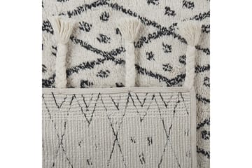 Agadir Bomullsmatta 160x230 cm - Svart/Vit - Textilier & mattor - Mattor - Modern matta - Bomullsmattor