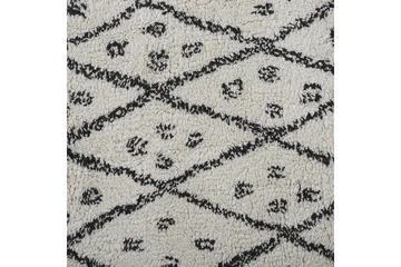 Agadir Bomullsmatta 80x150 cm - Svart/Vit - Textilier & mattor - Mattor - Modern matta - Bomullsmattor