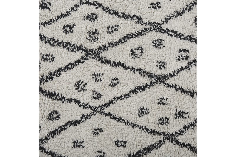 Agadir Bomullsmatta 80x150 cm - Svart/Vit - Textilier & mattor - Mattor - Modern matta - Bomullsmattor
