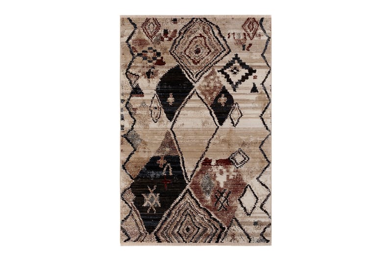 AGADIR KILIM Matta 160x240 cm Cremevit - Friezemattor - Wiltonmattor - Stora mattor