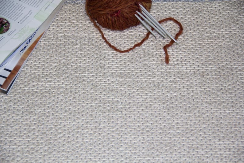 Aho Matta Rund 160 cm Beige - Vm Carpet - Textilier & mattor - Mattor - Modern matta - Ullmattor