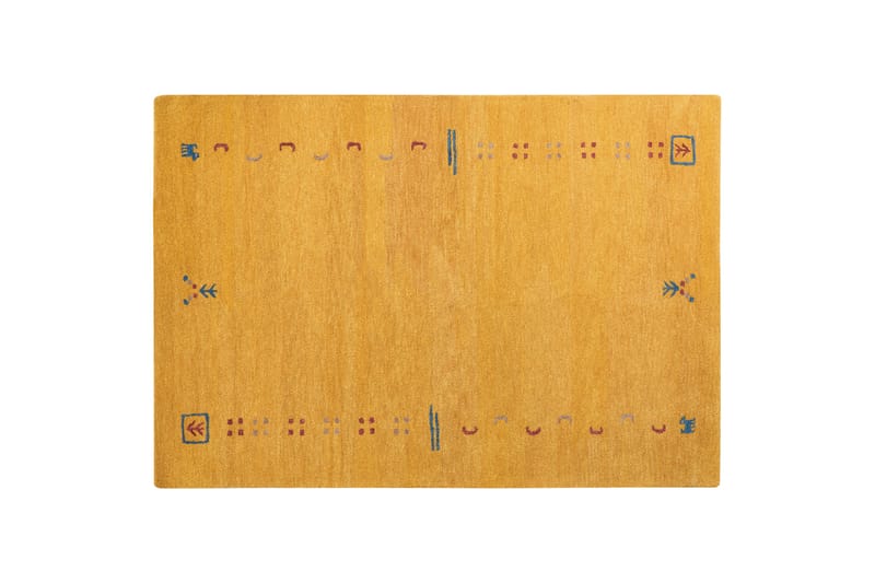 Akalan Ryamatta 160x230 cm Gul - Textilier & mattor - Mattor - Modern matta - Ryamattor