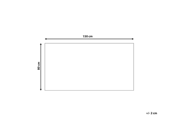 Akalan Ryamatta 80x150 cm Gul - Textilier & mattor - Mattor - Modern matta - Ryamattor