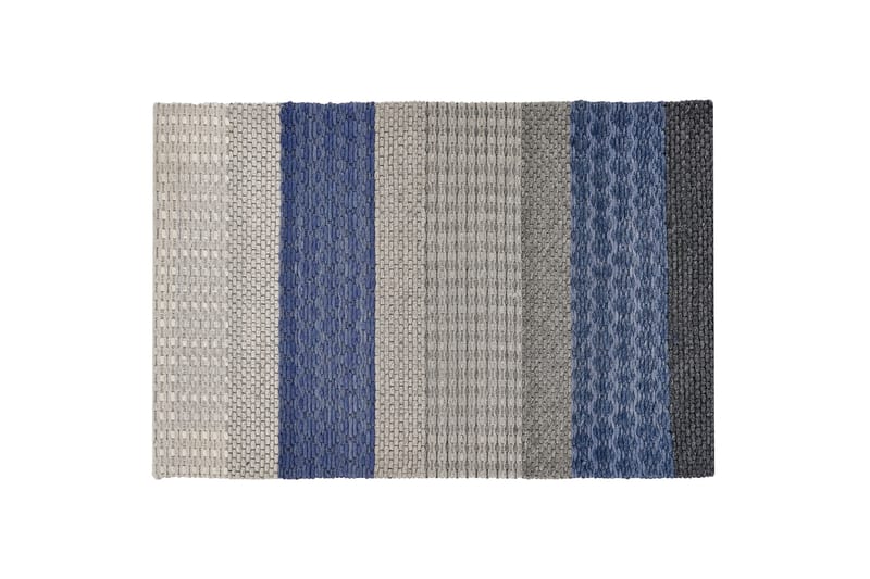 AKKUZULU Bomullsmatta 160x230 cm Svart/Vit - Textilier & mattor - Mattor - Modern matta - Bomullsmattor