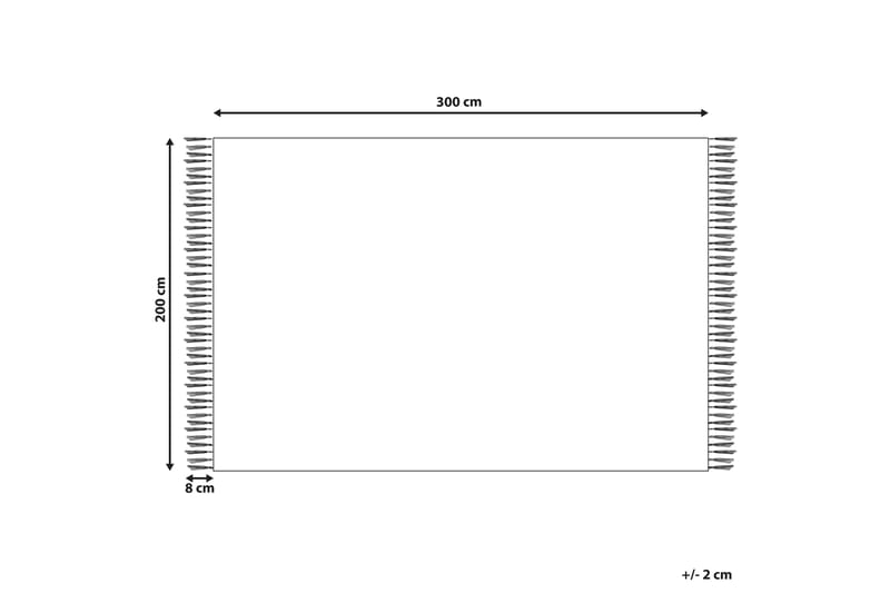 Aknalich Ullmatta 200x300 cm Beige - Textilier & mattor - Mattor - Modern matta - Ullmattor