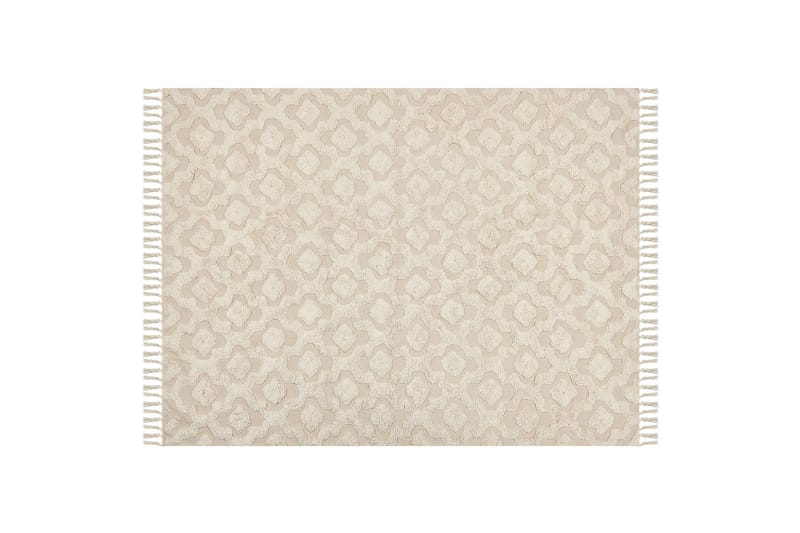 Aksaray Bomullsmatta 160x230 cm, Beige