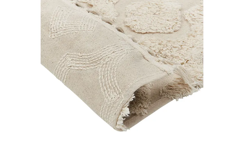 Aksaray Bomullsmatta 80x150 cm - Beige - Textilier & mattor - Mattor - Modern matta - Bomullsmattor