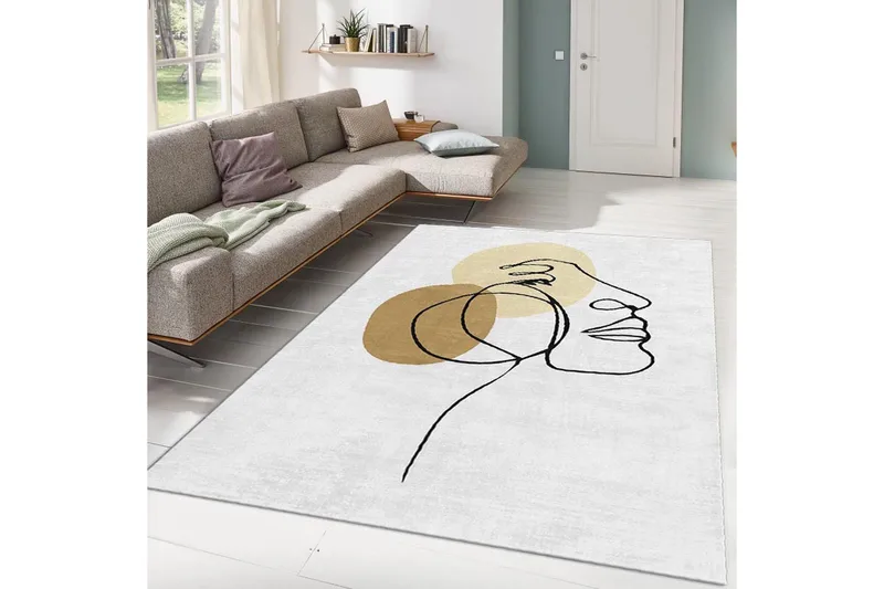 Aldo Wiltonmatta 100x140 cm Rektangulär - Flerfärgad - Textilier & mattor - Mattor - Modern matta - Friezemattor